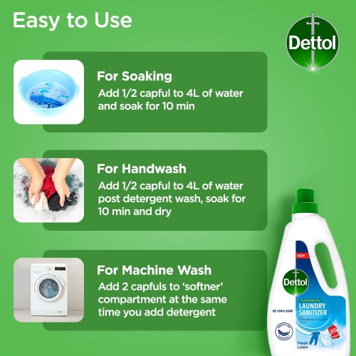 Dettol Fresh Linen Laundry Disinfectant